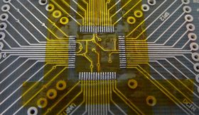 smd soldering،مراحل نصب تراشه بر روی مادربرد در فناوری لحیم کاری5